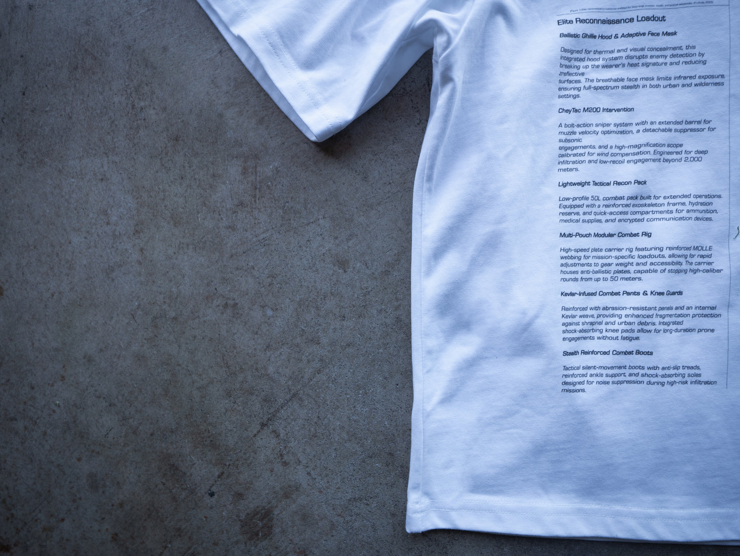 science of silence tee
